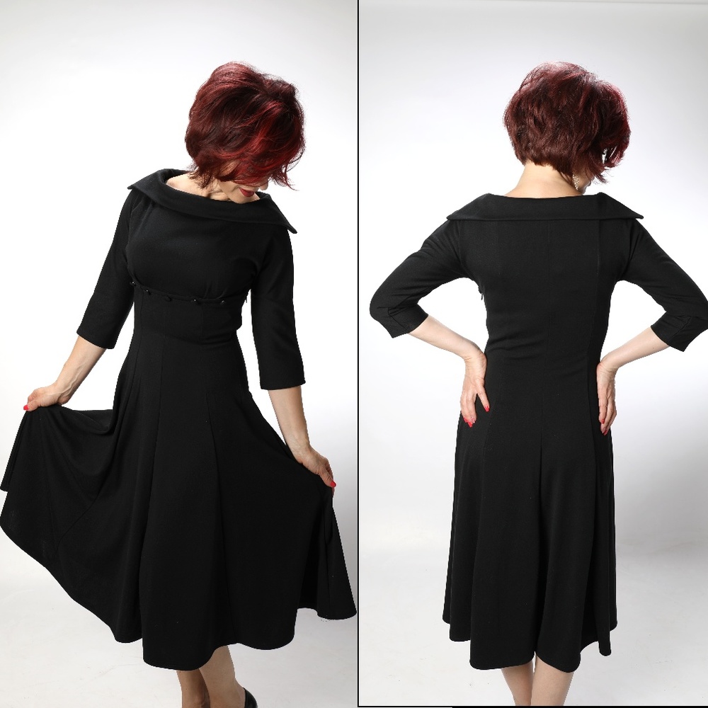 Vintage style Lindy Bop Black Dress size XS, NWT